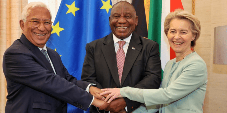 EU Pledges 4.7 Billion Euros to Strengthen Ties with South Africa as U.S. Cuts Support