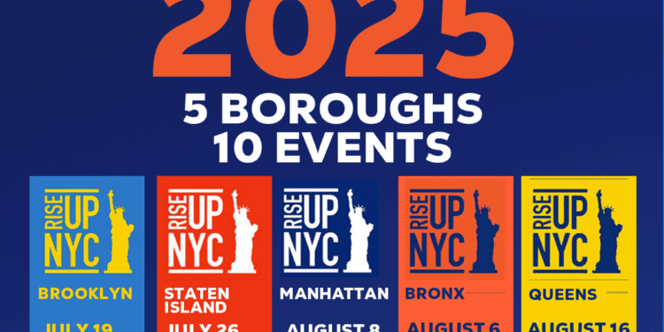 ‘Rise Up NYC’ Returns With Free Summer Concerts Across All Five Boroughs