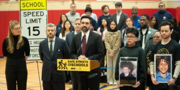 Mayor Mamdani Announces 15 MPH Speed Limits for All NYC School Zones